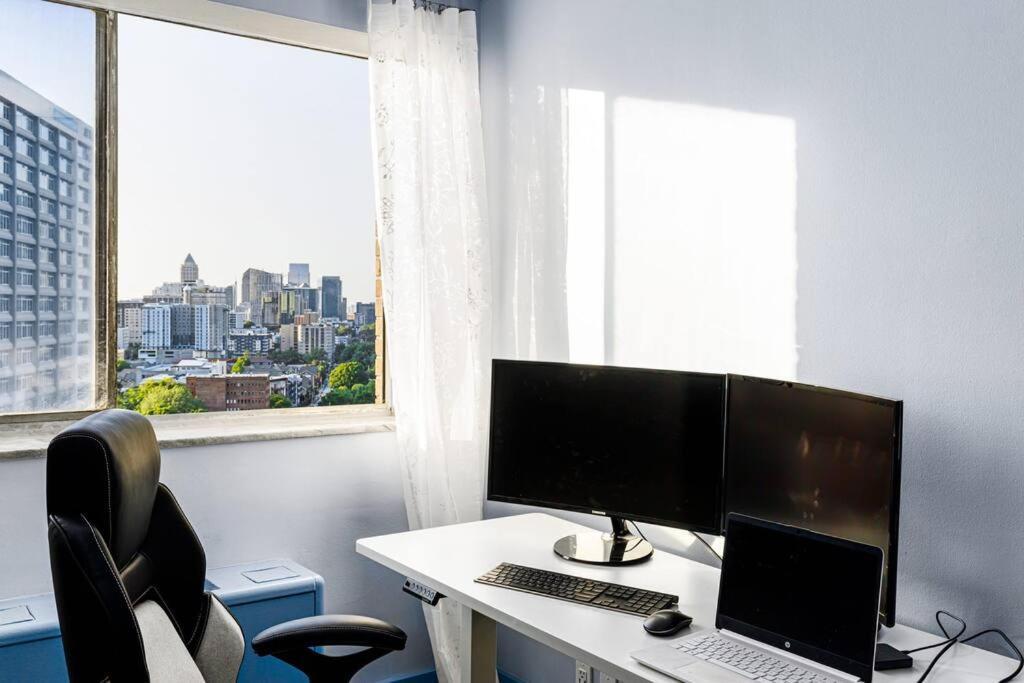 2208-Top Flr-Work/Game Sta-600 Mb-1 Free Park-King アトランタ エクステリア 写真